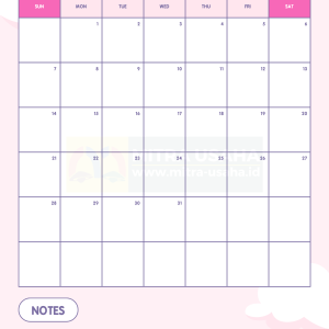 Kalender Dinding 13 Lembar F