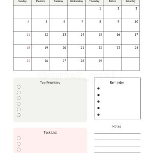 Kalender Dinding 13 Lembar D